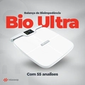 Balança Bioimpedância 55 Análises Corporais Digital e com Bluetooth V1