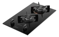 Cooktop 2 Bocas Preto Mesa De Vidro Atlas U Top Bivolt Preto