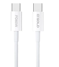 Cabo de dados e Carregamento Tipo-c Type-c para Tipo-c Type-c 2 metros 60w Turbo Cb-105 - AGold