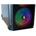 Gabinete Gamer Evolut Mesh Pro Mid Tower RGB com FAN Lateral em Vidro - EG812