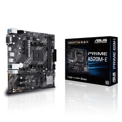 Placa Mãe ASUS DDR4 AMD AM4 MATX - Prime A520-E