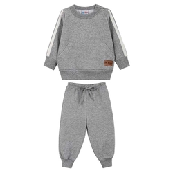 Conjunto Blusão e Calça Moletom Lik Kids - Masculino