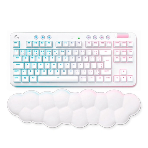 Teclado Gamer Logitech G715 Linear Branco Sem Fio - 920-010706