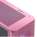 Gabinete Gamer XPG Starker Air, Vidro Temperado, Rosa, 2x Fans, RGB