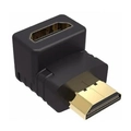 Adaptador Hdmi Macho P/ Hdmi Fêmea 90° Ref. Hf-45
