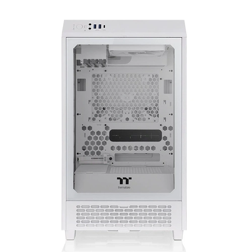 Gabinete Gamer Thermaltake The Tower 200 Snow, Lateral de vidro, Mini-Tower, Branco - CA-1X9-00S6WN-00