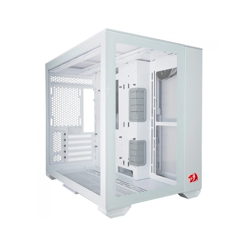 Gabinete Gamer Redragon Dynamic Mini Branco Lian Li - 011DMINI-RD-