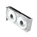 Placa de Vídeo Galax GeForce RTX 5060 EX White, 1 Click OC Launch Edition, 8GB, GDDR7, DLSS, G-Sync - 56NSN8MDCQLE