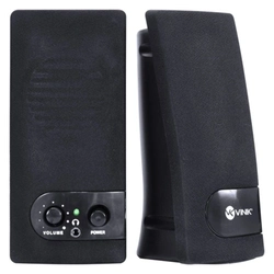 Caixa de Som  6w Rms Usb 2.0 One Preta Vs-202 - Vinik