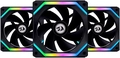 Kit Cooler Uni Fan Lian Li, RGB, 3 Uni, Preto - UF-SL120-3W-SL