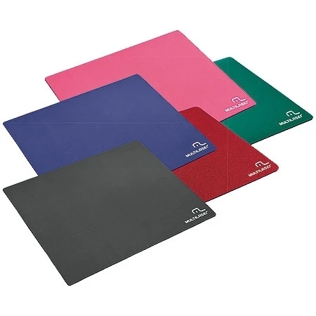 Mouse Pad Caixa Com 40un Ac066 - Preto, Azul, Verde, Rosa e Vermelho