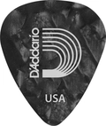 Palheta para Guitarra de Celuloide 1cbkp4-10 - Preto Pérola - Média - (pct Com 10 Unidades)