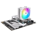 Cooler Thermaltake para CPU UX500 ARGB Sync CPU Cooler - White CL-P145-AL12SW-A