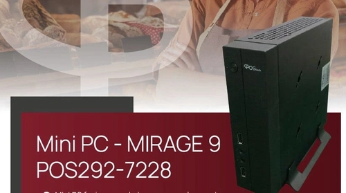Desktop Postech Mirage-9 Intel Celeron N4120 8gb Ram 128gb Ssd Mini Pc - Pos292-7328l