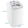Lav. 9kg Electrolux Efficient Care  - Led09
