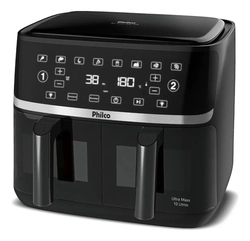 Fritadeira Air Fryer Philco 10l Cesto Duplo 2000w Paf10a