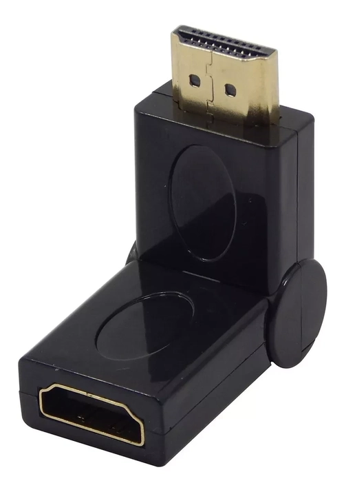 Adaptador Hdmi Macho x Hdmi Fêmea Gold 180º Storm - Adap0010