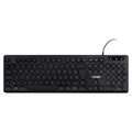 Teclado Usb Multimidia Slim Chocolate Teclas Redondas Led Branco 1.8m - Tc200