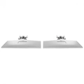 Suporte para 2 Monitores 13 a 32 Vesa 100x100 - Plmsm02a