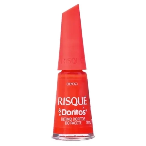 Esmalte Cremoso Risqué Doritos Último Doritos Do Pacote 8ml