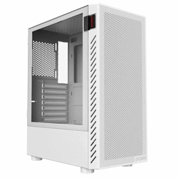 Gabinete Gamer Bolter White Ghost Lateral Em Vidro Pcyes - Gbwgpbr