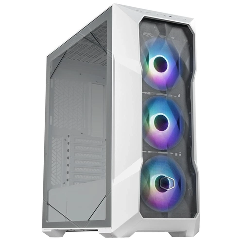Gabinete Gamer Cooler Master Masterbox TD500 V2 3x Cooler Fan ARGB Branco - TD500V2-WGNN-S00
