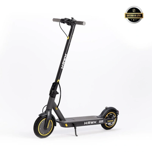 Patinete Eletrico Hawk Ssm Hw01 350w Bat 36v 10ah Yellow