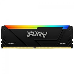 Memória DDR4 32GB 3200MHz Kingston Fury Beast RGB - KF432C16BB2A/32