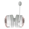 Headset Gamer Redragon Luna,  Drivers 53mm, Branco, H540W