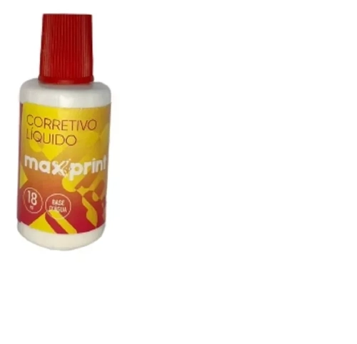CORRETIVO LIQUIDO 18ML MAXPRINT