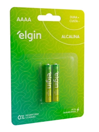 Pilhas Alcalinas Aaaa 4a Com 2 Unidades Pequena 82424