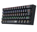 Teclado Mecânico Gamer Redragon Lakshmi, Rainbow RED, Switch, ABNT2, Preto - K606R (PT-RED)