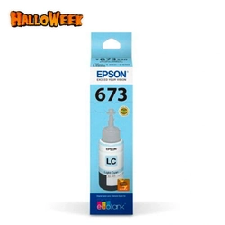 Refil De Tinta Epson Ciano Claro 70ml - T673520-al