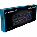 Teclado Gamer Fortrek Rgb Preto - CRUSADER
