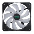 Kit Cooler Fan Gamer para Gabinete 3un Vinik V.ring 5.0 Full Blade 120mm - Led Fixo 5 Cores - Fbladex3