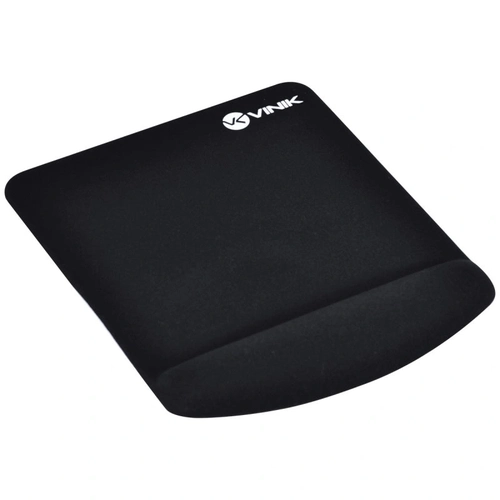 Mouse Pad Com Apoio de Pulso Em Gel Mpg-02p Preto