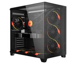 Gabinete Gamer Forcefield Max Black Vulcan - Gffmaxbv