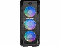 Gabinete Gamer K-mex Trooper Lateral Em Acrílico Com 3 Coolers LED RGB - Cga1b1rh001cbox