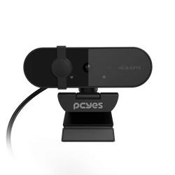 Webcam Pcyes Raza 2K Foco Automático com Microfone - RZ2K01