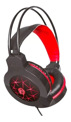 Fone Headphone Gamer Led Com Adaptador Ps4/Pc Rgb Hf2200 Hayom