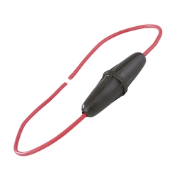 Porta Fusivel Permak 24 Com Fio 16 Para Auto Radio