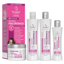 Kit Capilar Ácido Hialurônico Bio Instinto