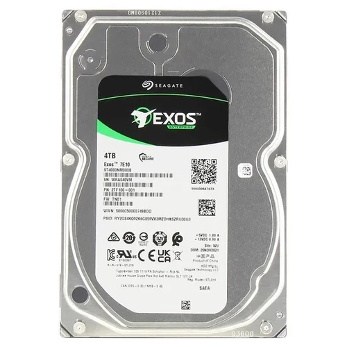 HD 4TB Seagate Exos 7E10 Enterprise 256MB 7200RPM - ST4000NM000B