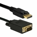 Cabo Displayport P/ Vga - 1.8m Preto - Tsa