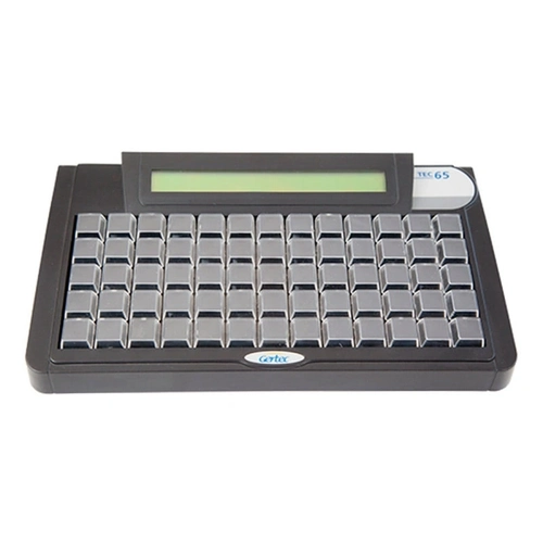 Teclado Gertec TEC-E 65 C/ Display USB - 00408719