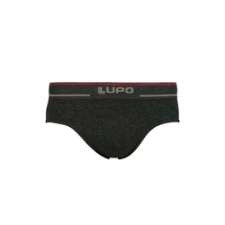 Cueca Slip Sem Costura Fio Texturizado - (Lupo) 9760