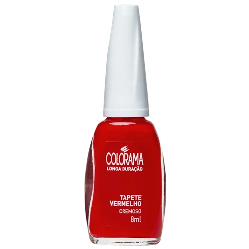 Esmalte Cremoso Colorama Tapete Vermelho 8ml