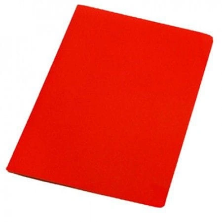 PASTA SIMPLES CARTAO DUPLEX 230GR VERMELHA ICL