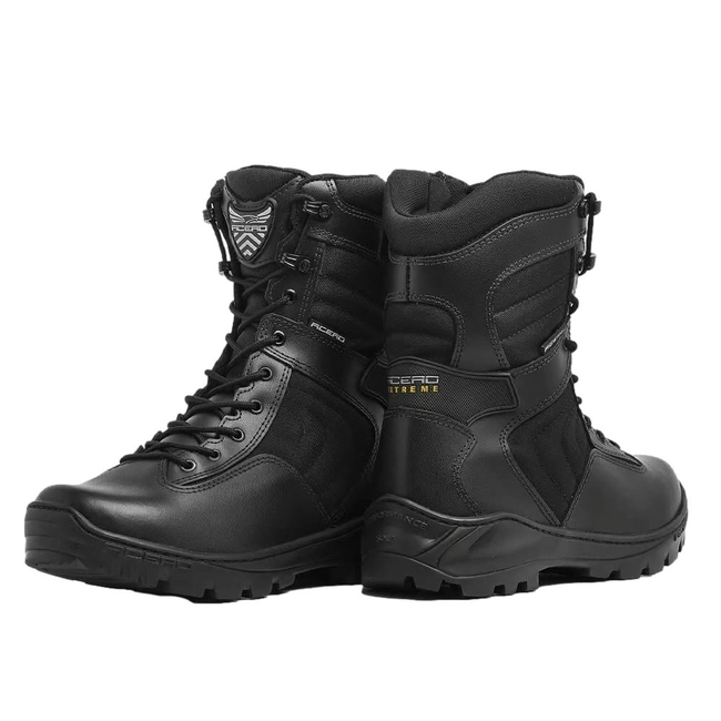 Bota Extreme com Ziper -  Preto (Acero)