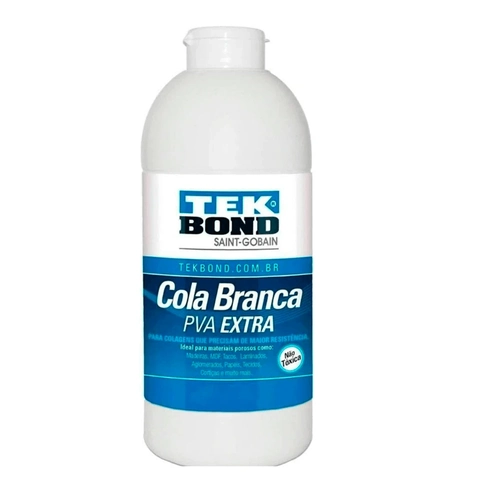 Cola Branca Líquida PVA Extra 1Kg Tek Bond